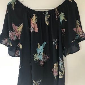 Off the shoulder blouse
